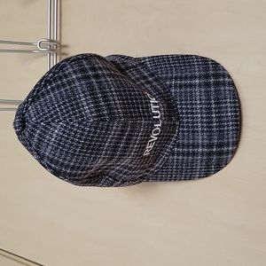 Mango, Cap, Grey Checkered
